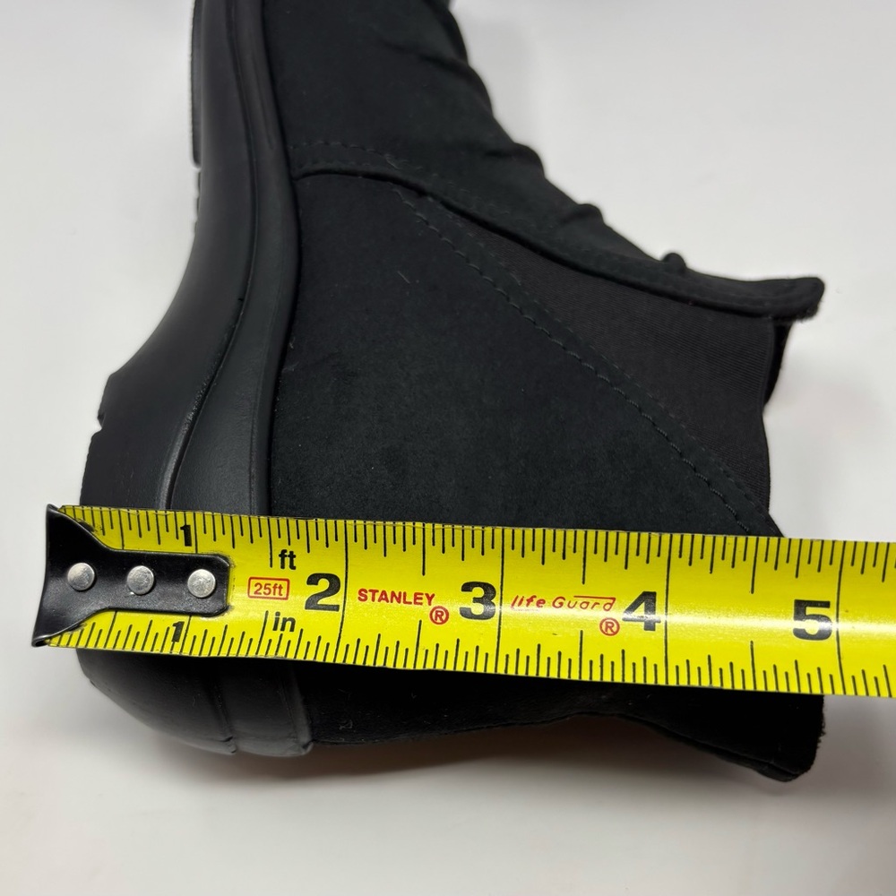 Romika Cassie 20 Black Leather Suede Chelsea Boots Ankle Booties Chelsea Slip On - Picture 8 of 10